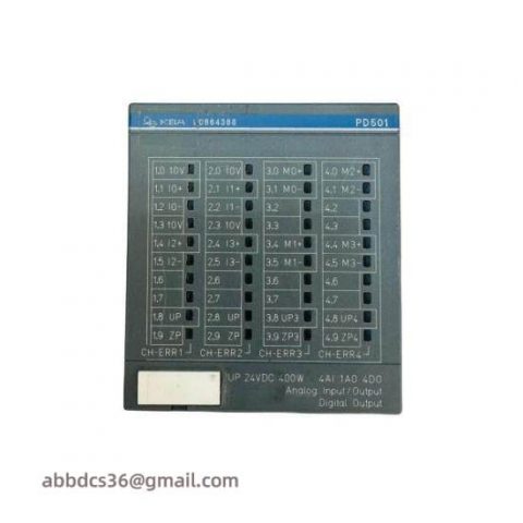 ABB 1SAP260100R3001 PD501-4CH Analog I/O Module, Precision Control Solutions