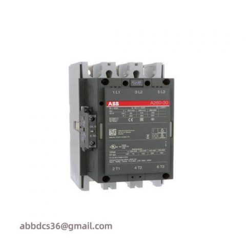 ABB A260-30 Contactor; Manufacturer: ABB