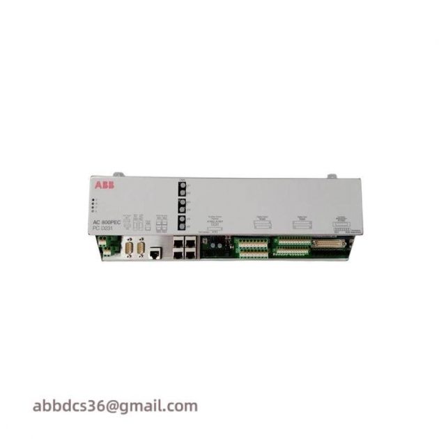 ABB PCD231B High Performance Process Controller, Advanced Industrial Automation