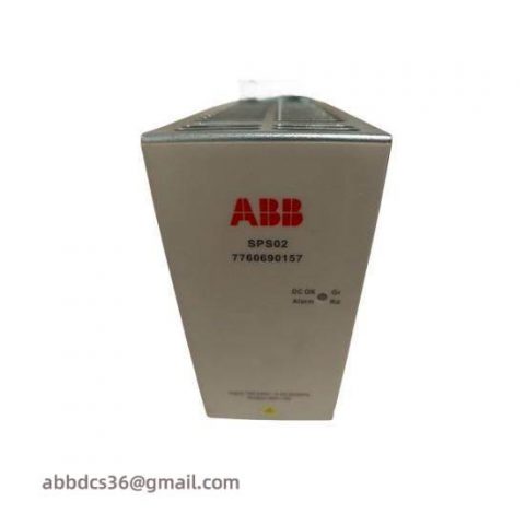 ABB SPS02 7760690157 - Power Supply, Optimized for Industrial Control Applications