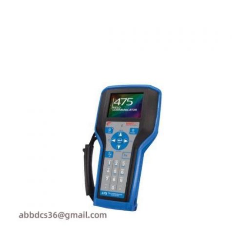 Emerson 475FP1EKLUGMT Field Communicator - Industry-Leading Handheld Diagnostics, Bluetooth & Advanced Field Support