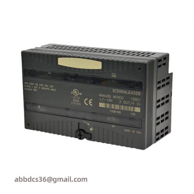 GE BK698A201S12 - High-Performance Industrial Control Module