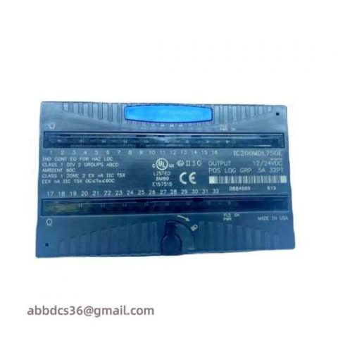 GE Fanuc IC200MDL750E Control Module, High-Performance Digital Input Module