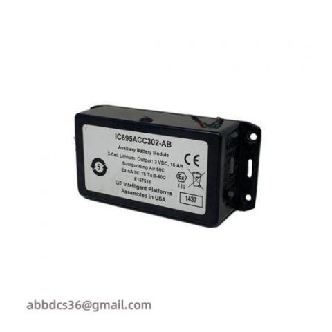 GE FANUC IC695ACC302AB Battery Module: Advanced Power Supply Solution