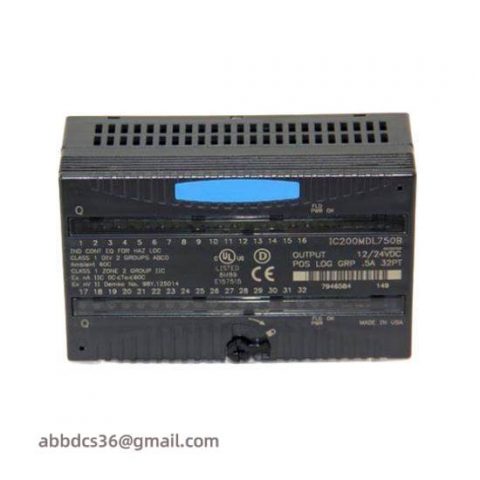 General Electric IC200MDL750E32PT Discrete Output Module: Industrial Automation Innovation