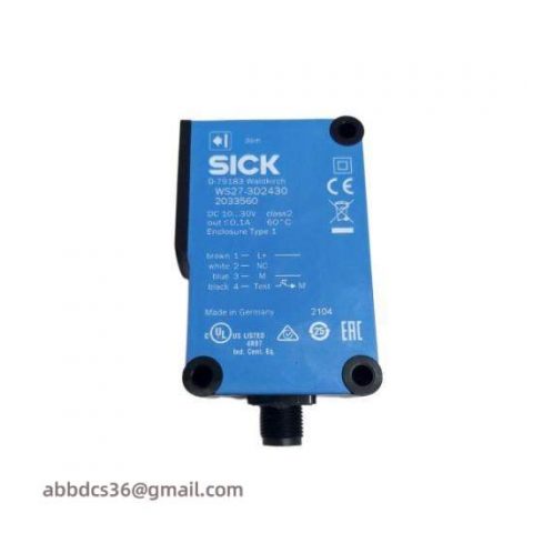 SICK WES-3D-2430: Precision 3D Photoelectric Sensors for Industrial Automation