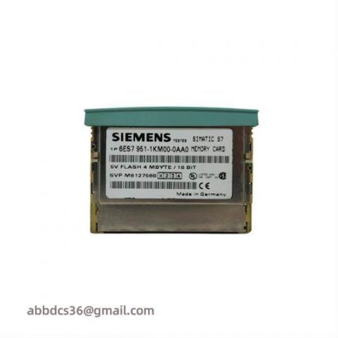 SIEMENS 6ES7951-1KM00-0AA0 Memory Card for Industrial Control Systems