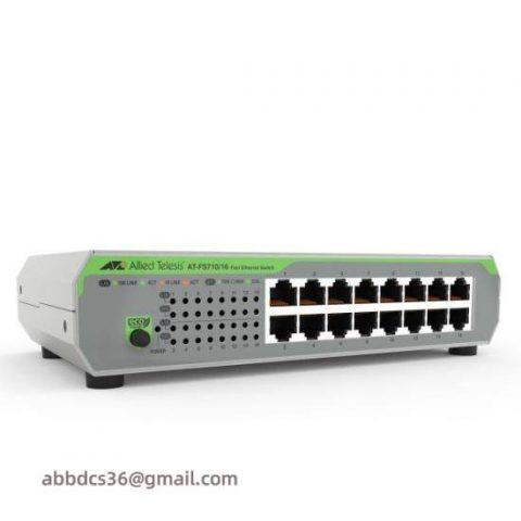 Allied Telesis AT-FS710/16 - High-Speed Unmanaged Ethernet Switch for Industrial Applications